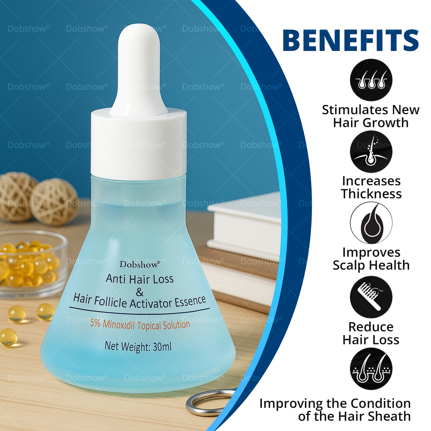 Ⓓⓞⓑⓢⓗⓞⓦ ® Anti Hair Loss & Hair Follicle Activator Essence