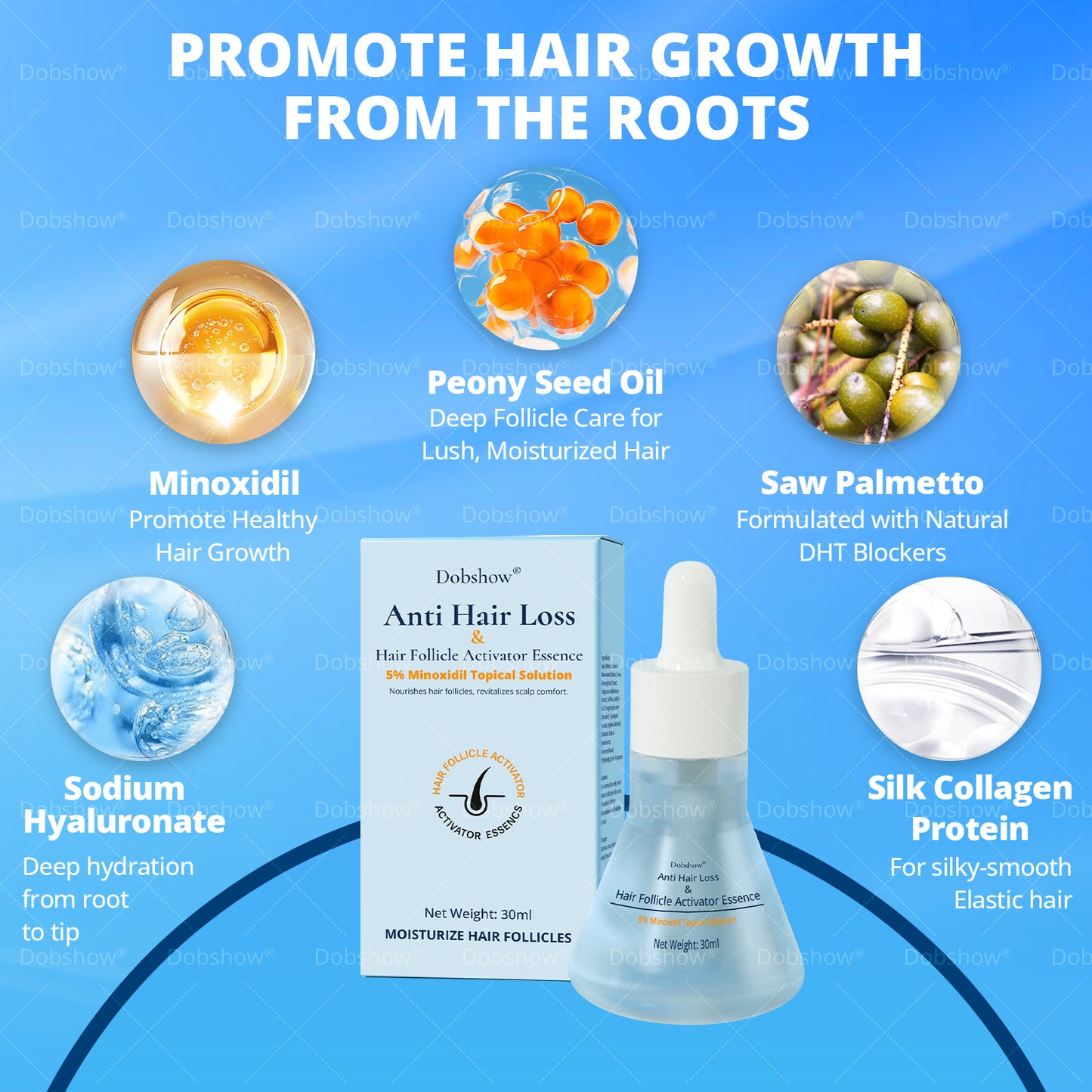 Ⓓⓞⓑⓢⓗⓞⓦ ® Anti Hair Loss & Hair Follicle Activator Essence