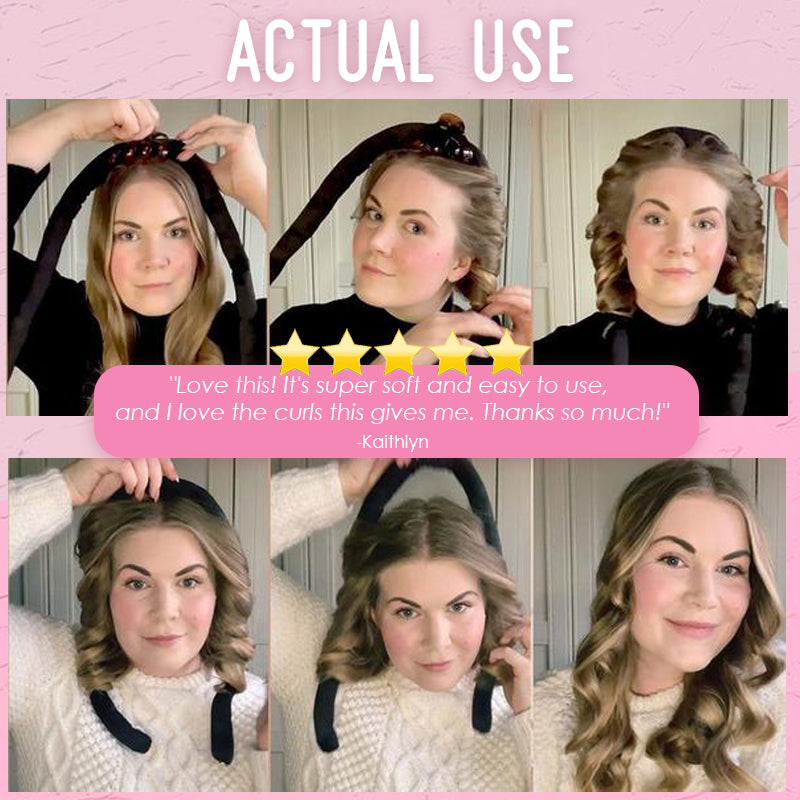 AEXZR® Heatless Hair Curling Wrap Kit