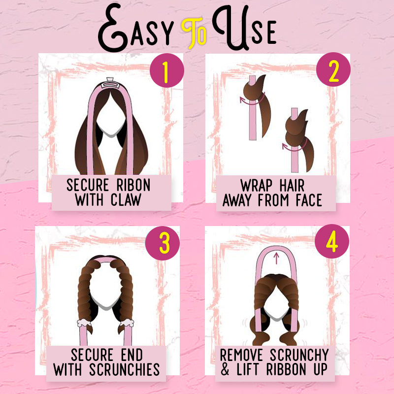 AEXZR® Heatless Hair Curling Wrap Kit