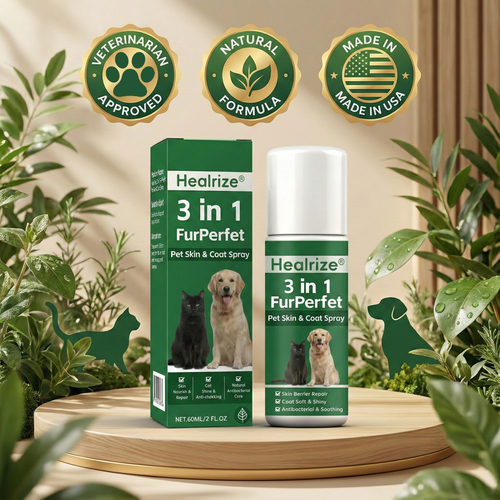 🔥 𝙅𝙖𝙣𝙪𝙖𝙧𝙮 𝙁𝙡𝙖𝙨𝙝 𝙎𝙖𝙡𝙚 | Healrize® 3 in 1 FurPerfect Pet Skin & Coat Spray