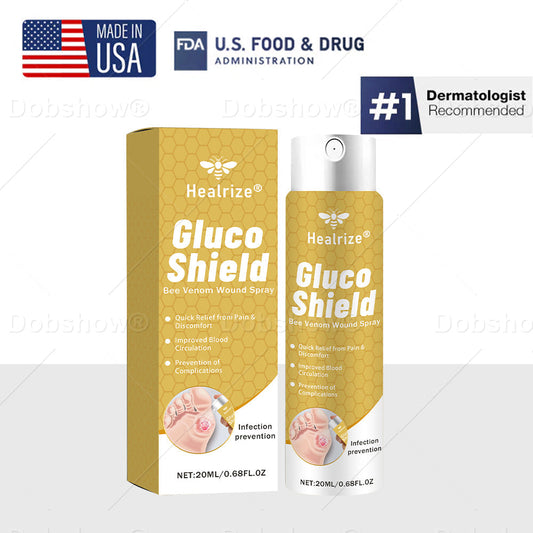 🔥𝙎𝙥𝙚𝙘𝙞𝙖𝙡 𝙋𝙧𝙤𝙢𝙤𝙩𝙞𝙤𝙣|  Healrize® GlucoShield Bee Venom Wound Spray🔥