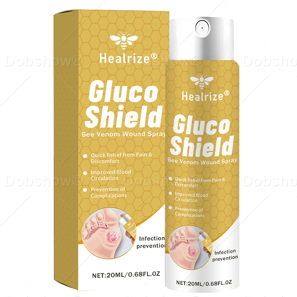 🔥#1 Best-Selling Wound Care Spray🔥Healrize® GlucoShield Bee Venom Wound Spray– Advanced Clinical Support for Diabetic Skin & Slow-Healing Wounds