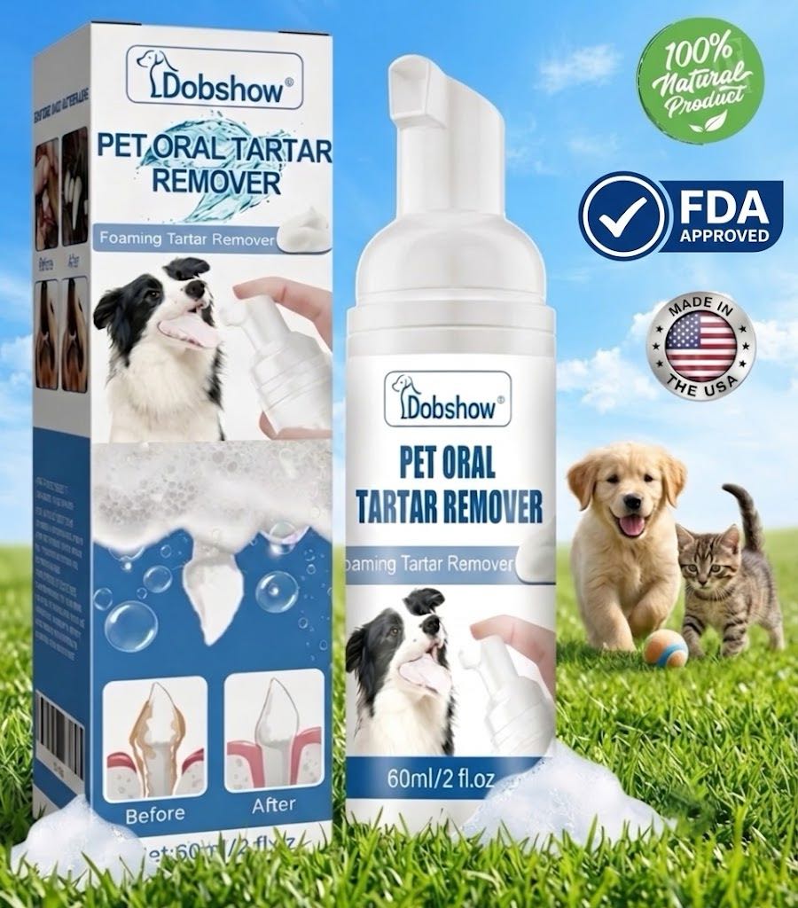 Dobshow® 3-in-1 Pet Oral Care Spray-For Dogs & Cats of All Sizes🐶🐱