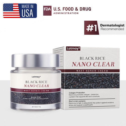 Lotmay® BlackRice Nano Clear Wart Repair Cream