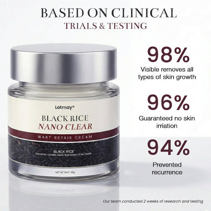 Lotmay® BlackRice Nano Clear Wart Repair Cream