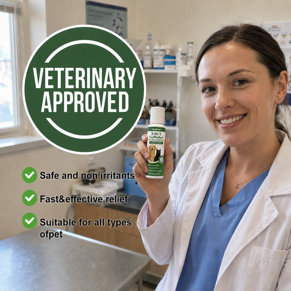 🔥 Limited-Time Offer | Healrize® 3 in 1 FurPerfect Skin Rescue Pet Spray