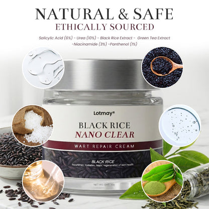 Lotmay® BlackRice Nano Clear Wart Repair Cream
