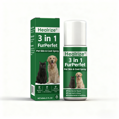 🔥 𝙉𝙚𝙬 𝙔𝙚𝙖𝙧 𝙎𝙖𝙡𝙚 🔥  Healrize® 3 in 1 FurPerfect Pet Skin & Coat Spray