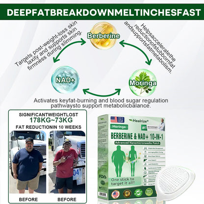 🗽𝐎𝐟𝐟𝐢𝐜𝐢𝐚𝐥 𝐒𝐭𝐨𝐫𝐞 🇺🇸 | 𝐇𝐞𝐚𝐥𝐫𝐢𝐳𝐞® Moringa · Berberine × NAD+ 𝟏𝟎-𝐢𝐧-𝟏 𝐀𝐝𝐯𝐚𝐧𝐜𝐞𝐝 𝐍𝐚𝐧𝐨 𝐌𝐢𝐜𝐫𝐨𝐧𝐞𝐞𝐝𝐥𝐞 𝐏𝐚𝐭𝐜𝐡 — 𝐎𝐧𝐜𝐞 𝐃𝐚𝐢𝐥𝐲, 𝐕𝐢𝐬𝐢𝐛𝐥𝐞 𝐑𝐞𝐬𝐮𝐥𝐭𝐬 𝐢𝐧 𝟕 𝐃𝐚𝐲𝐬