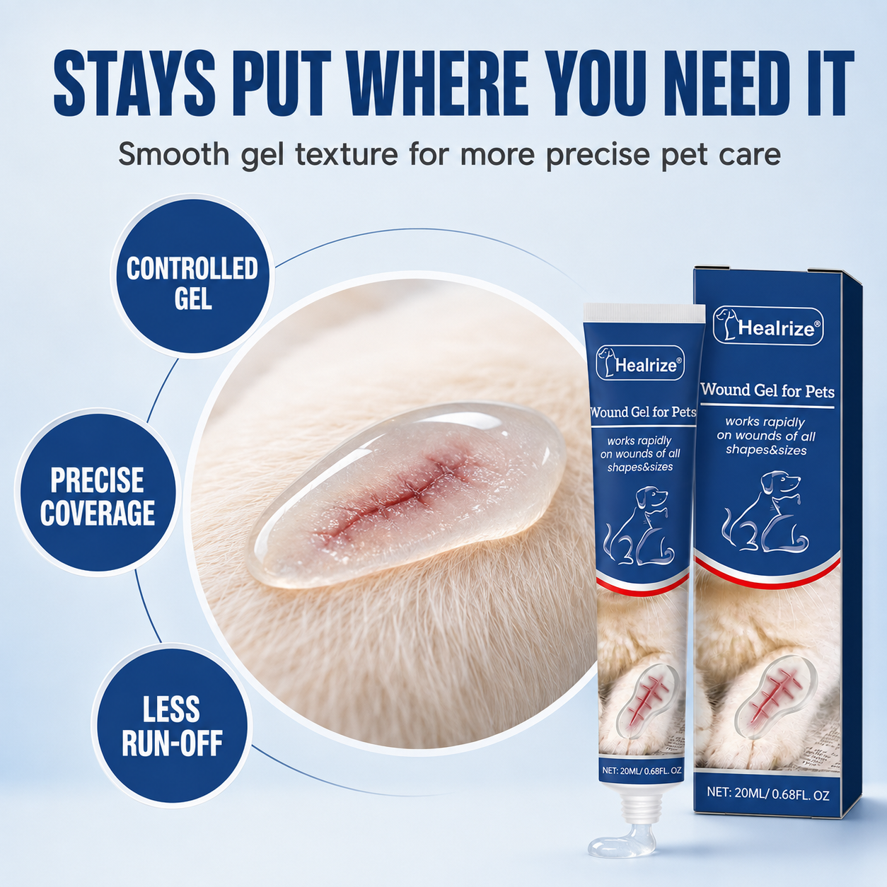 Healrize® Wound Gel for Pets