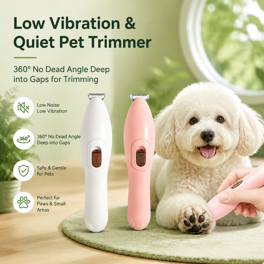 🐾 MCOIKY® QuietTrim Pet Grooming Clipper