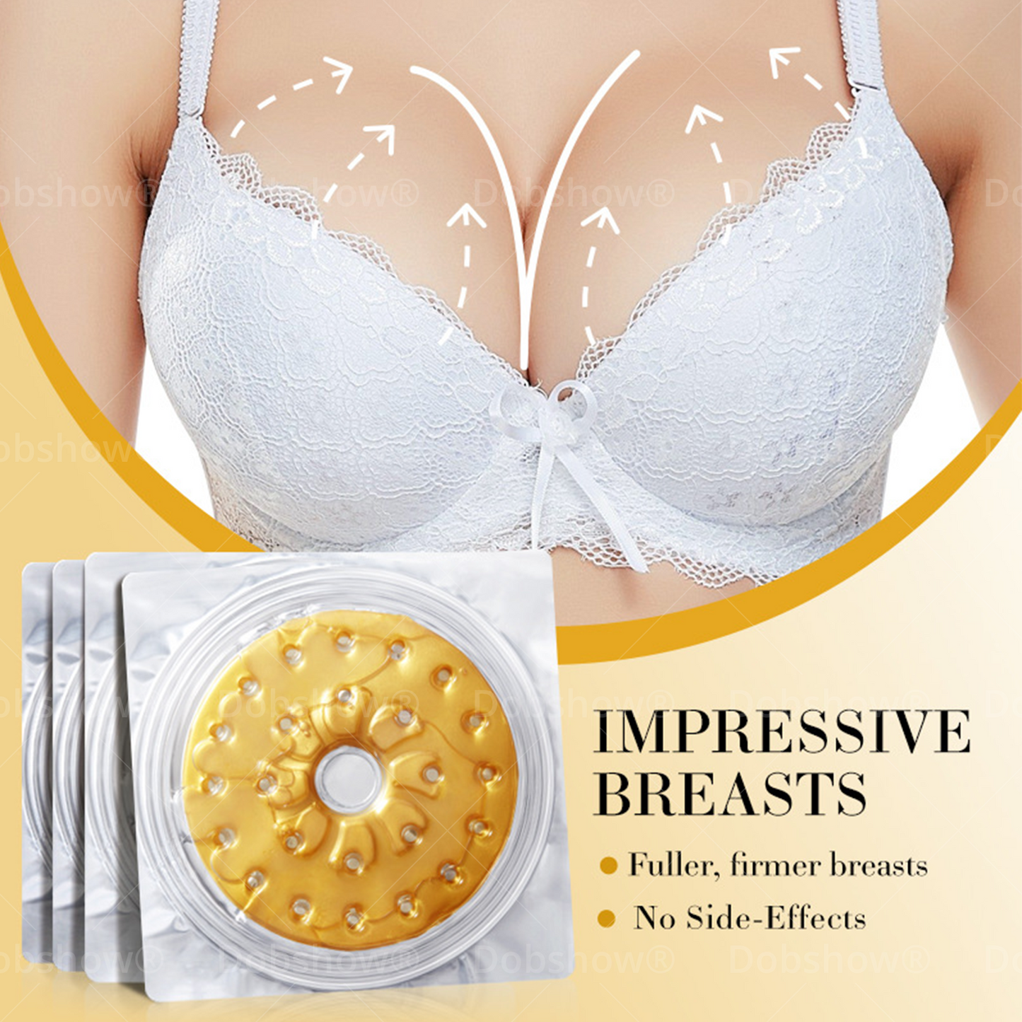 Dobshow® Breast Enhancement Nano Patch - Golden Firming Care