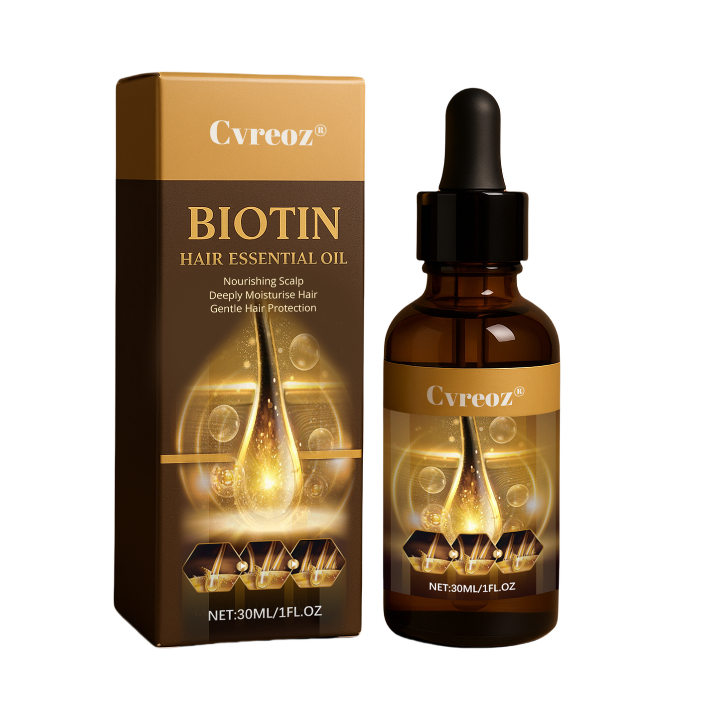 Cvreoz® Biotin Hair Essential Oil!