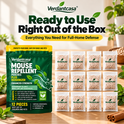 🔥100K+ SOLD🔥 Verdantcasa Mouse Repellent Pouches- 12pcs - save around kids & pet