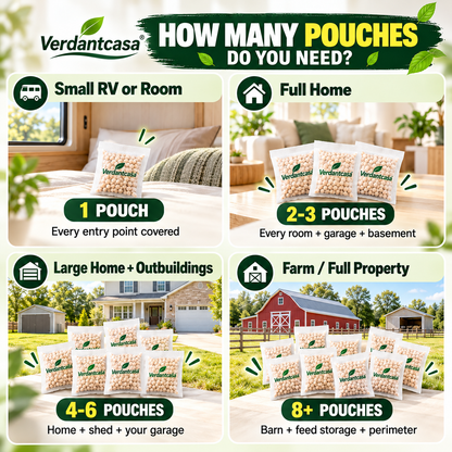 🔥100K+ SOLD🔥 Verdantcasa Mouse Repellent Pouches- 12pcs - save around kids & pet