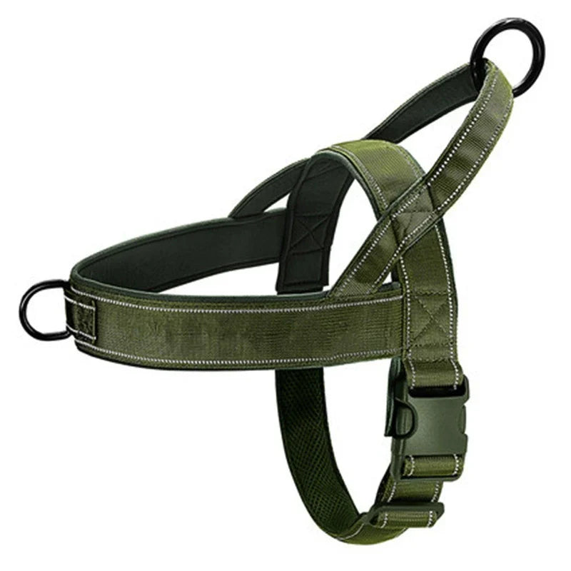 Heavy-Duty Reflective Dog Harness