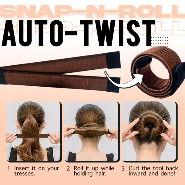 MCOIKY® Hair Styling Donut Bun Twister [BUY 1 GET 1 FREE!]